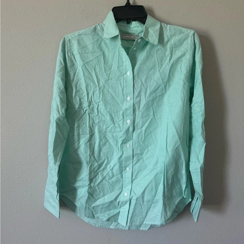 Everlane Silky Cotton Button Down Small